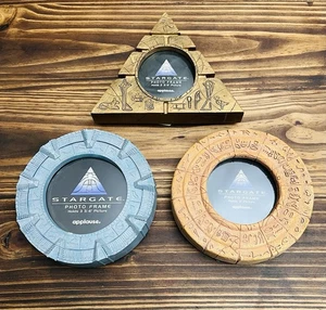 APPLAUSE Stargate Bilderrahmen Komplettsatz 3 unbenutzt sehr selten + Rarität - Bild 1 von 2