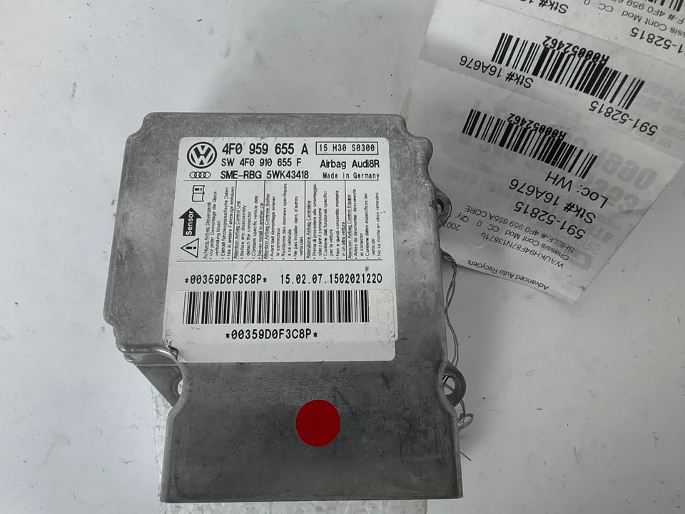 2005 - 2007 Audi A6 S6 Sensor Control Module Unit 4F0959655 OEM - Image 1 of 4