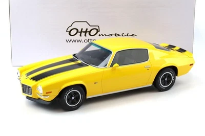 1:12 OTTO Mobile G085 Chevrolet Camaro Z28 RS Daytona Giallo/Nero Strisce 1970 - Immagine 1 di 4