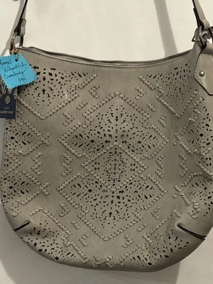 Bandolera Saint Sabrina Rival Whipstitch BOLSO OCULTO Y DE TRANSPORTE Cuero Nuevo con Etiquetas Foto 1 de 4