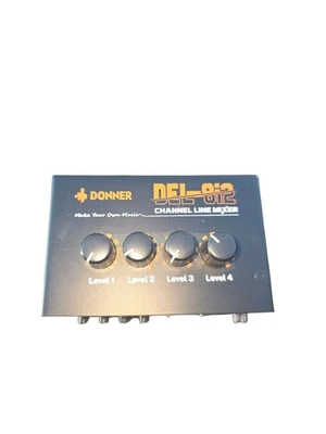 Donner DEL-8i2 Professional Channel Line Mixer  - Image 1 of 4