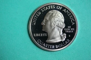 2006 - S PROOF "NORTH DAKOTA" STATEHOOD Washington Quarter! #J21395 - Picture 1 of 2