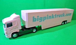 Corgi Superhaulers 1:64 TY86657 Scania Big Pink Truck & Trailer Diecast Model - Picture 1 of 6
