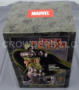 Marvel Doctor Doom 7,5" kleine Statue Bowen Designs Bildhauer Carl Surgess  - Bild 1 von 12