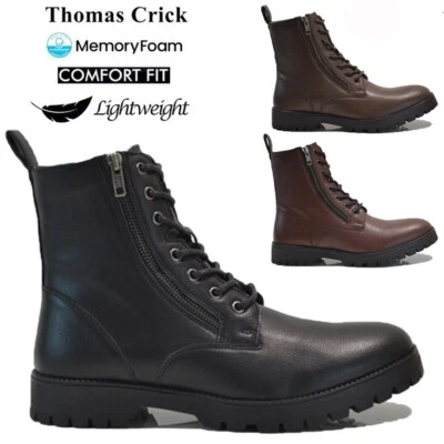 SHOE STUDIO HERREN WALKING WANDERN FREIZEIT POLIZEI ARBEIT SICHERHEIT MILITÄR WINTER STIEFELETTEN GRÖSSE