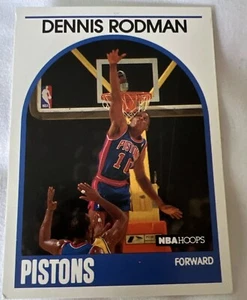 1989-90 NBA Hoops - #211 Dennis Rodman - Picture 1 of 2