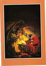 Boris Vallejo Art Print - DRAGON'S KNIGHT Dragon's World 1994 Conan