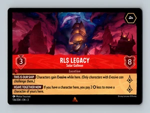 Disney Lorcana: Into The Inklands - RLS LEGACY - Solar Galleon - 136/204 - Picture 1 of 2