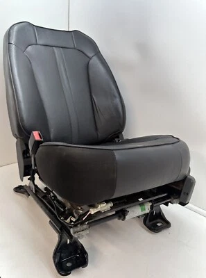 Lincoln MKX 2011-2015 asiento del conductor delantero izquierdo cuero negro OEM Foto 1 de 4