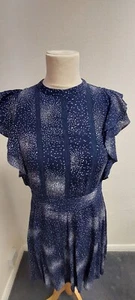 Laura Ashley Fit &Flare Sleeveless Dress Size 10 Uk - Picture 1 of 11