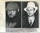 1949 Press Photo Study of Paul Makushak who lived in sealed cubicle for years