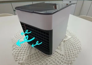 🍃 ARTIC AIR~MINI CONDIZIONATORE UMIDIFICATORE ad ACQUA/ VENTILATORE LED USB - Foto 1 di 11