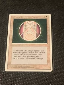 Magic the Gathering 4th Edition Circle of Protection Green - Picture 1 of 2