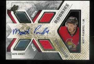 2015-16 UPPER DECK SPX MATT PUEMPEL AUTOGRAPH AUTO JERSEY RC 269/499 - Picture 1 of 2