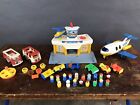 Vintage 1980 Fisher Price Little People AIRPORT with Airplane #2502 - 37 Pcs