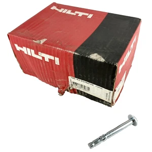 99 Count Hilti Sleeve Anchor HLC-H 5/16" x 2 5/8" 336245 Zink Plated Steel - Picture 1 of 3