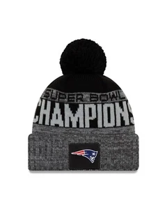 New England Patriots New Era Super Bowl LIII 53 Champions Parade Knit Hat - Grey - Picture 1 of 2