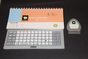 Jubilee font Cricut cartuccia LINKED libretto sovrapposizione NO SCATOLA - Foto 1 di 1