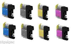 BROTHER 2 SETS OF 4 LC223 Compatible Ink Cartridge For MFC-J5620DW LC-223