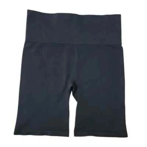 Ryka Women's High Waist Ribbed Bike Short Size S Black - Picture 1 of 2