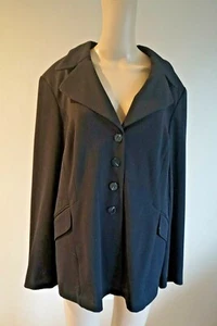 NWT Lane Bryant Black Blazer Size 20 Orig. $69.50 - Picture 1 of 6