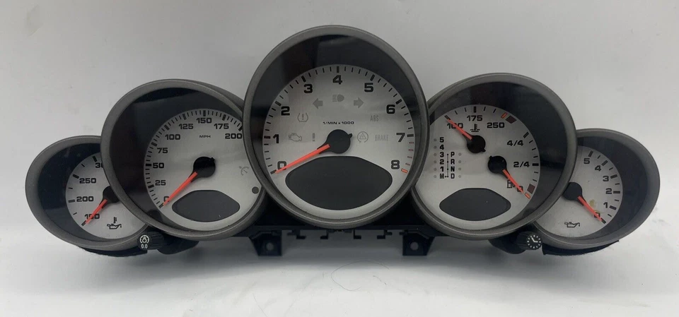 911 Porsche C2S 2006 Tiptronic A/T velocímetro clúster 99764111412D07 Foto 1 de 4