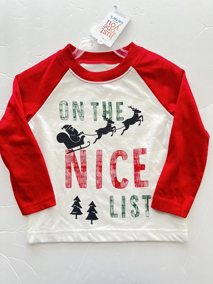 'On The List' Toddler' Boy T-Shirt - Just One You made by carter's 18 Mo