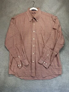 Alan Flusser Hemd Herren Large Mehrfarbig Hahnentritt Langarm Button Down - Bild 1 von 11