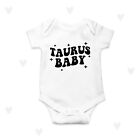 Taurus Baby Bodysuit Star Sign Personalised