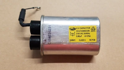 Деталь # WB27X585 подлинный OEM Hotpoint микроволновая печь высокого напряжения конденсатор - Изображение 1 из 4