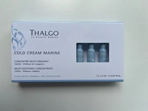 Thalgo Cold Cream Marine Multi-Soothing Concentrate  7x1.2ml BNIB - Picture 1 of 1