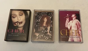 3 x CHER UK Issue Cassette Tape Albums - Job Lot/Bundle - Picture 1 of 7