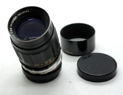 EXC ! C.C Auto Revue 2.8/135 lens 135 mm F2.8 Rare Petri Mount - Image 1 of 4