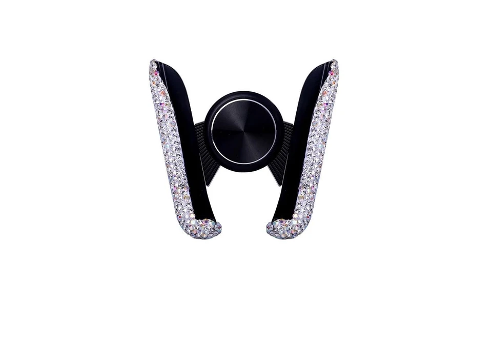 Bling Car Phone Holder Mini Car Dash Air Vent Automatic Phone Mount Universal... - Image 1 of 4