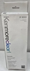 Filtro de agua para refrigerador Kenmore 90102 paquete de 2 caja abierta (blanco) envío gratuito a EE. UU. - Imagen 1 de 5