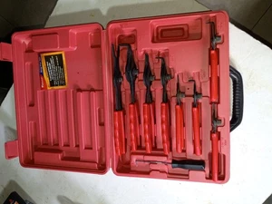 Pittsburgh Tools 9-Piece Snap Ring Pliers Set *Read* - Foto 1 di 7