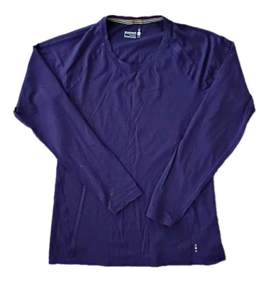 Pullover Smartwool Mujer Talla L Clásico Merino 250 Capa Base Manga Larga Foto 1 de 4