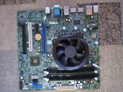 DELL OPTIPLEX 7010 YXT71 MOBO INTEL i5-3470 3.2GHz CPU 8GB RAM HS Fan Backplate - Image 1 of 4