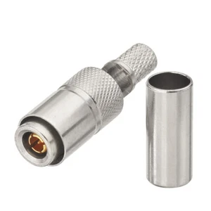 DIN 1.0/2.3 75 Ohm SDI Connector for Mini RG59 Belden Riser 1855A 6G-SDI Cable - Picture 1 of 4