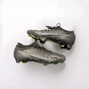 Nike Zoom Vapor 15 Pro FG-Pro Black Uk size 7 Mens Football Boots - Picture 1 of 12