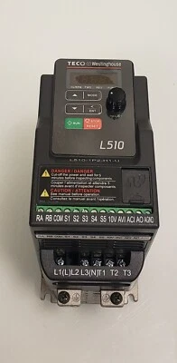 L510-1P2-H1-U OEM Teco-Westinghouse Variable Frequency AC Drive  - Image 1 of 4