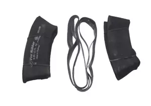 ☺ 2x manguera 2x cinta de llanta para Simson S51 S50 KR51 Star Schwalbe S53 70 juego - Imagen 1 de 1