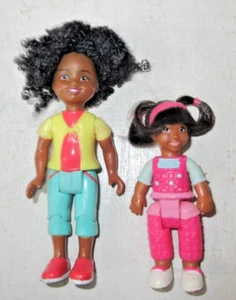 Fisher Price Loving Family Dollhouse Black African American Girl Doll Lot bundle - Picture 1 of 1