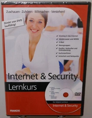 Internet Security Lernkurs Software PC DVD Einstieg Sicherheit Handling #T125 - Bild 1 von 2