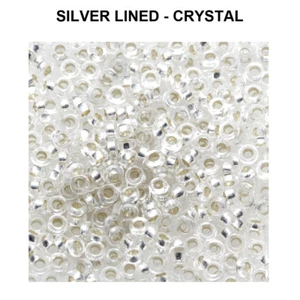 Miyuki Japanese Seed Beads Spacers 7g, 8g Tubes Different Sizes & Colors - Picture 1 of 26