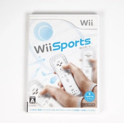 【REGION LOCKED – Japan Console Only】Wii Sports Nintendo Wii JAPANESE VERSION - Image 1 of 4