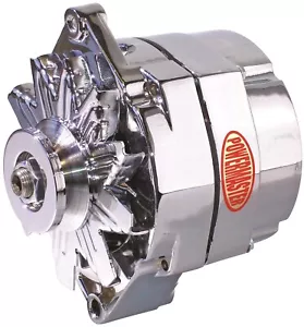 Powermaster Alternator, GM Orig Look, 12SI, 150 amps, 12V, 1 / 3-Wire, V-Belt - Bild 1 von 3