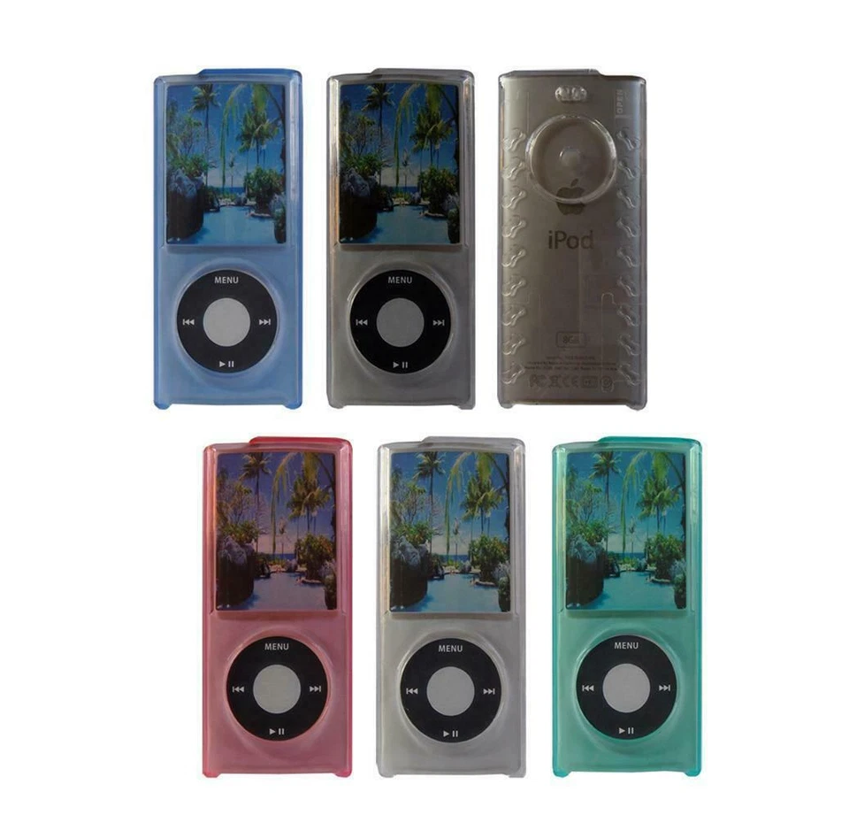 for Apple iPod Nano 4th Generation Snap On Hard Plastic Shell Skin Case Cover - Image 1 of 1