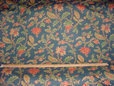 1-3/4Y Lee Jofa 980029 French Leaf Printed Linen Drapery Upholstery Fabric - Image 1 of 4