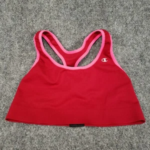 Champion Sports Bra Womens XS Red Pullover Wireless Racerback Training Active - Picture 1 of 6